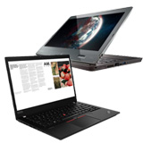 Two open notebook laptops