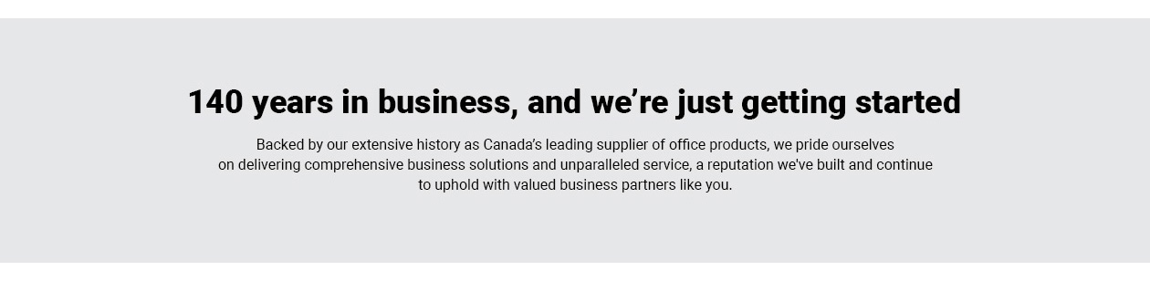 140 years in business