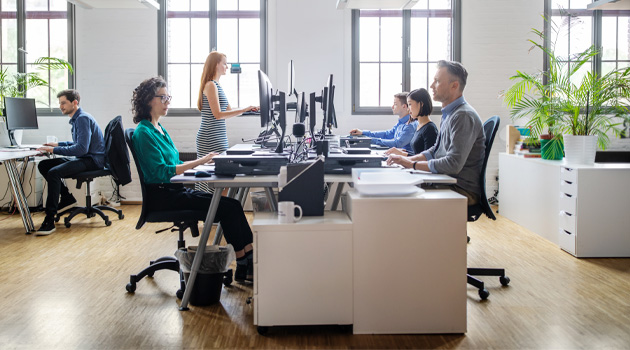 Office Furniture with Correct Ergonomics helps create a safer work environment.
