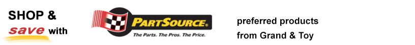 Shop and save with PartSource preferred products from Grand & Toy