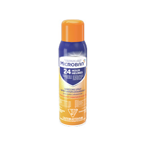 Microban 24-Hour Sanitizing Aerosol Spray